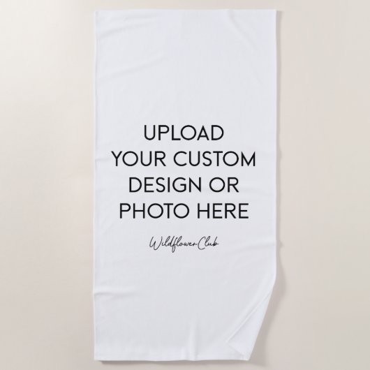 Custom  ビーチタオル (正面)