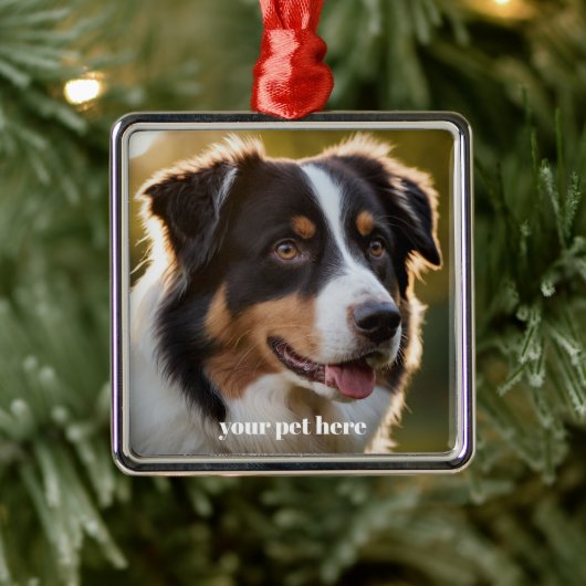 Custom メタルオーナメント (ツリー)