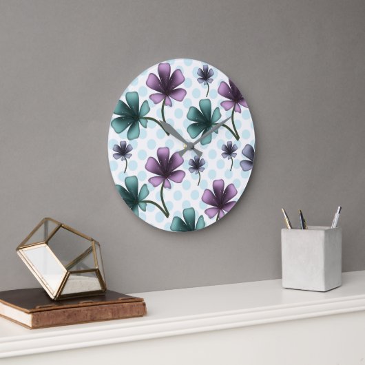 Custom  ラージ壁時計 (オフィス)