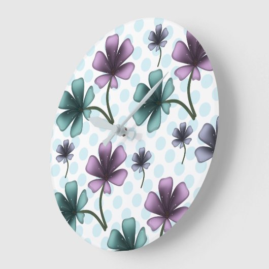 Custom  ラージ壁時計 (傾斜)