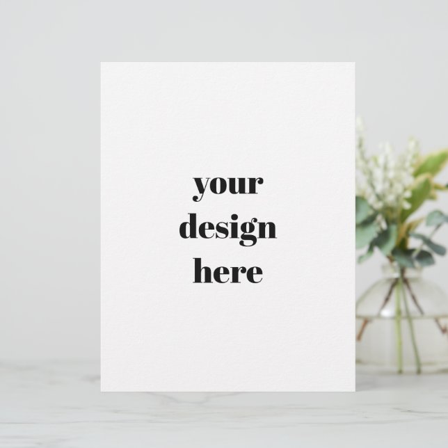 Custom レターヘッド (スタンド正面)