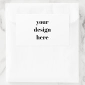 Custom 長方形シール (バッグ)