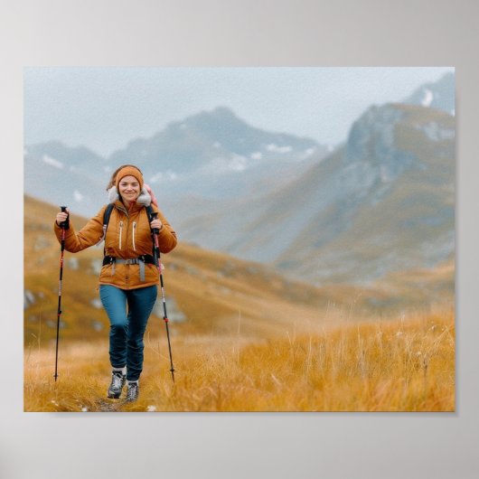 Custom 10x8 Photo Print – Personalized Photo Gift ポスター (正面)