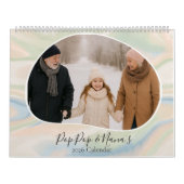 Custom 12-Month Photo Calendar – Grandparent Gift カレンダー (カバー)