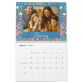 Custom 12-Month Photo Calendar – Holiday Gift カレンダー (2月 2027)