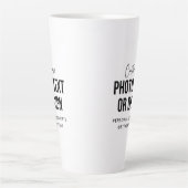 Custom 17 oz Latte Mug | Personalized Coffee Cup カフェラテマグ (正面)