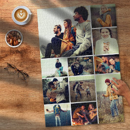 Custom 1,014 Piece 11-Photo Collage Difficult ジグソーパズル