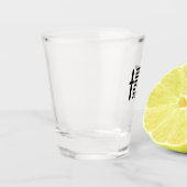 Custom 1.5 oz Shot Glass ショットグラス (左)