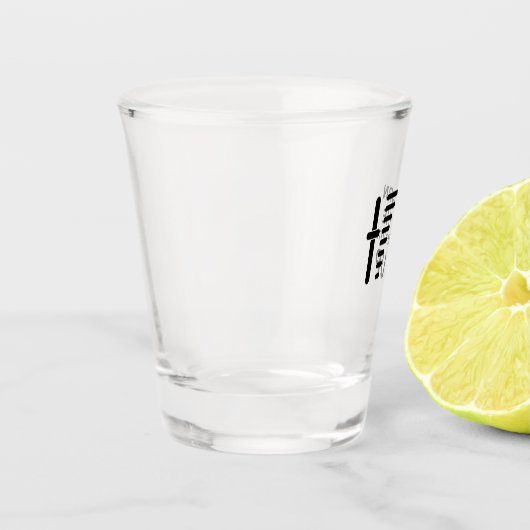 Custom 1.5 oz Shot Glass ショットグラス (左)