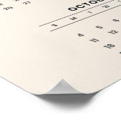 Custom 2026 Calendar  ポスター (角)