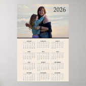 Custom 2026 Calendar  ポスター (正面)