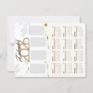 Custom 2026 calendar  ポストカード