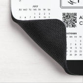 Custom 2026 Calendar Business Logo マウスパッド (コーナー)