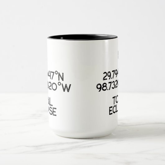 Custom 2026 Eclipse マグカップ (中央)