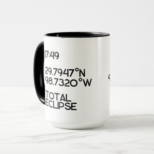 Custom 2026 Eclipse マグカップ (正面左)