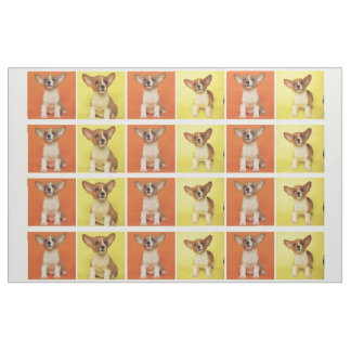 Custom 24 Photo Collage Your Pet Dog Picture On ファブリック