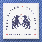 Custom 2" Button | Design Upload Square Buttons 缶バッジ