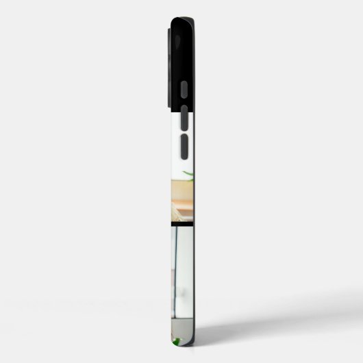 Custom 2 Family Photo & Monogrammed Case-Mate iPhoneケース (裏面 / 左)