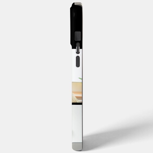 Custom 2 Family Photo & Monogrammed  Case-Mate iPhoneケース (裏面 / 左)