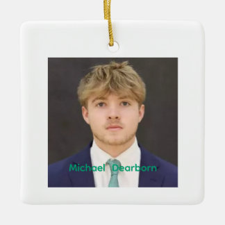 custom 2 Lacrosse Skidmore ornament by jo images セラミックオーナメント