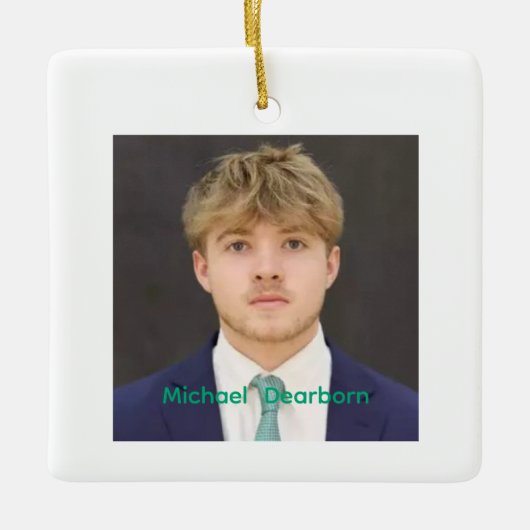 custom 2 Lacrosse Skidmore ornament by jo images セラミックオーナメント (正面)