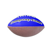 Custom 2 Panel Football with Text and Logo Design アメリカンフットボール (回転90)