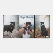 Custom 3 Photo Collage デスクマット (正面)