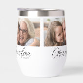 Custom 3 Photo Grandma Established Year (右面)