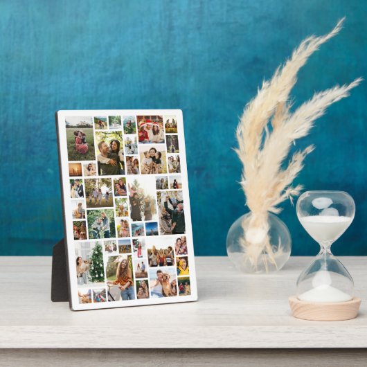 Custom 42 Photo Collage フォトプラーク (側面)