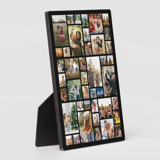 Custom 42 Photo Collage フォトプラーク (側面)