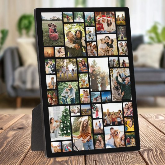 Custom 42 Photo Collage フォトプラーク