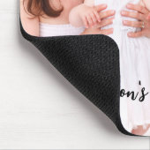 Custom 4 Family Photos Collage Rectangle Frame マウスパッド (コーナー)