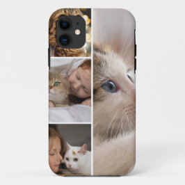 Custom 4 Photo Collage Case-Mate iPhone 11 Case ケース