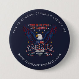 Custom 4th of July City  Bulk Promo 缶バッジ
