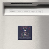 Custom 4th of July Event Buttons Bulk Personalised マグネット (インサイチュ (食洗機))
