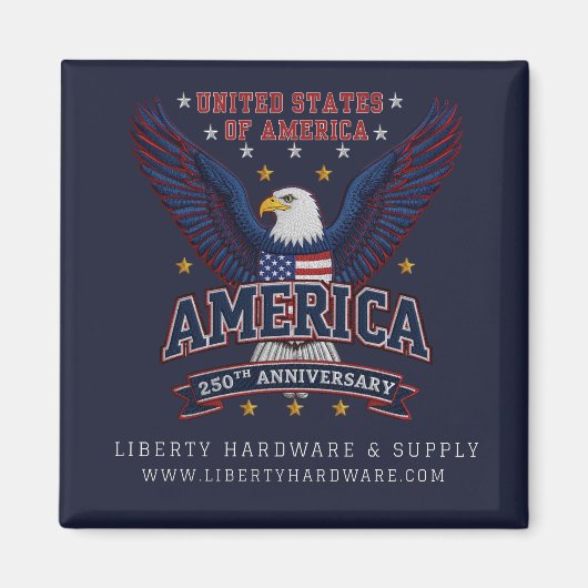 Custom 4th of July Event Buttons Bulk Personalised マグネット (正面)