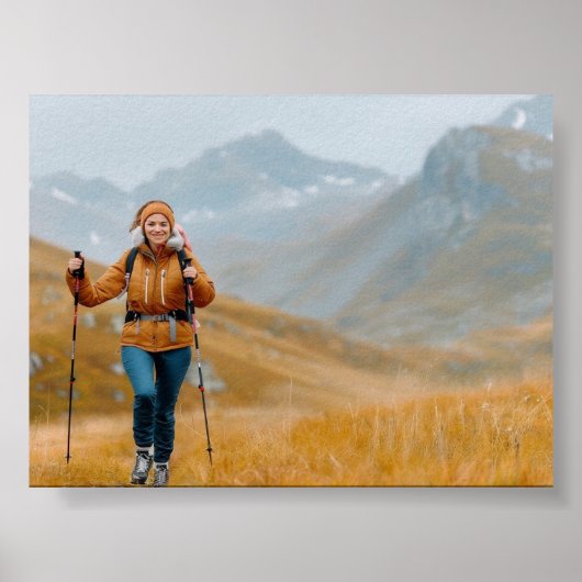 Custom 4x3 Photo Print – Personalized Image Print ポスター (正面)