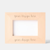 Custom 4x6 Engraved Picture Frame - Wooden Gift レーザー彫刻フレーム (正面)