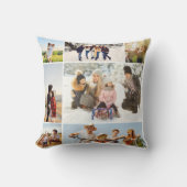 Custom 7 Photo Collage クッション (正面)