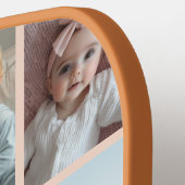 Custom 7 Photo Collage Best Grandma Ever ピックルボールラケット (左詳細)