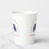Custom 8oz Paper Cups | Your Design Upload Cup 紙コップ (右)