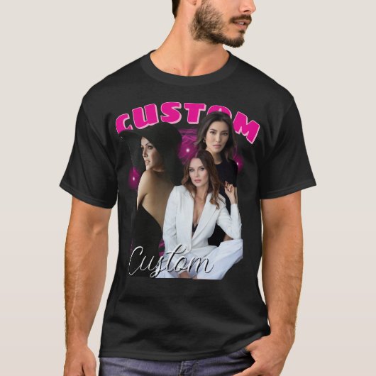 Custom 90s Vintage Bootleg Shirt II Tシャツ (正面)