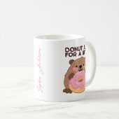 Custom A fun play on words Castor & Dona コーヒーマグカップ (正面右)
