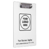 Custom Acrylic Company Logo QR clipboard クリップボード (右)