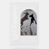 Custom Acrylic Photo Sign – Great Dane Edition アクリルサイン (正面)