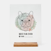 Custom Acrylic Sign – Personalized Home Décor アクリルサイン (正面)