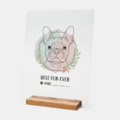 Custom Acrylic Sign – Personalized Home Décor アクリルサイン (傾斜)