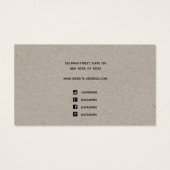  Custom Add Logo Kraft Bracelet Display (裏面)