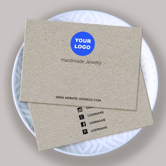  Custom Add Logo Kraft Bracelet Display