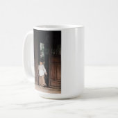 Custom, Add Photo and Text コーヒーマグカップ (正面左)